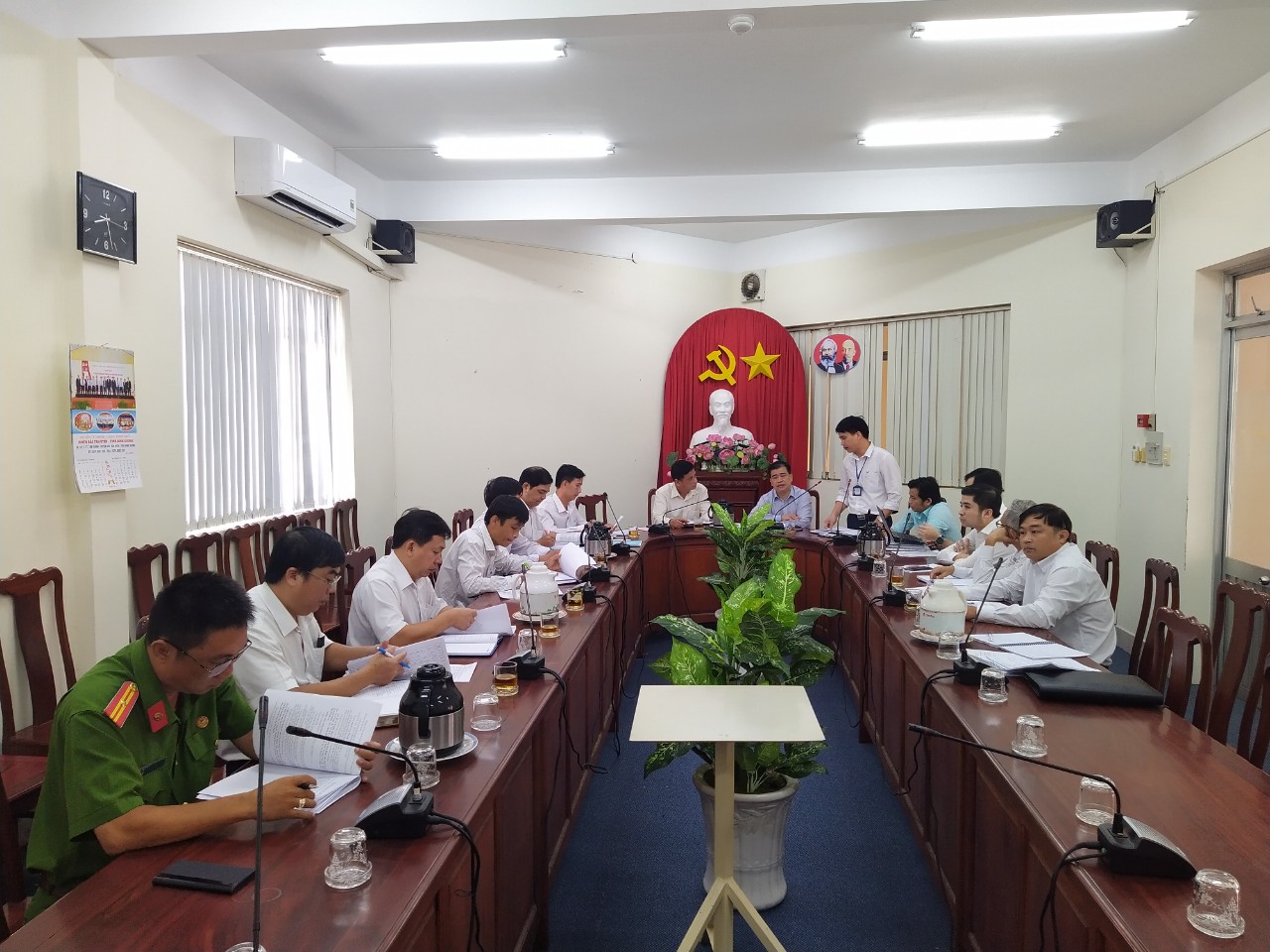 Đoàn công tác Sở Công Thương làm việc với UBND thành phố Thuận An