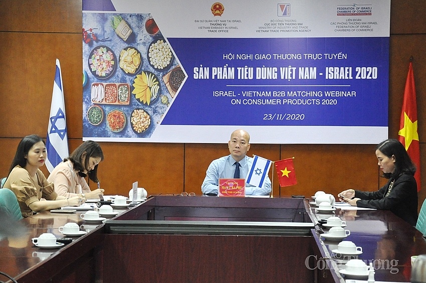 Doanh nghiệp Israel ưu tiên các sản phẩm tiêu dùng Việt Nam
