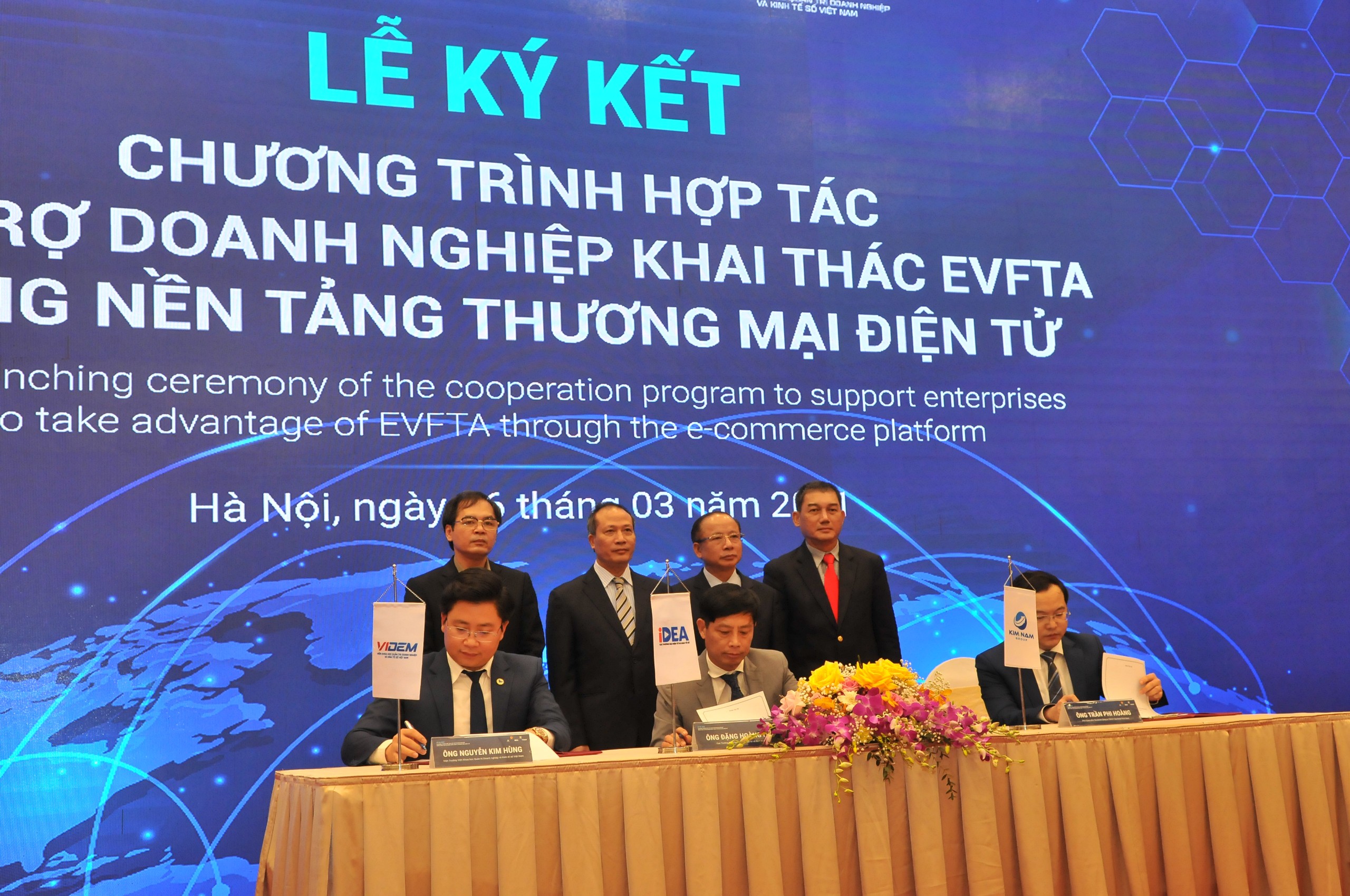 Ra mắt chương trình hợp tác hỗ trợ doanh nghiệp khai thác EVFTA bằng nền tảng thương mại điện tử