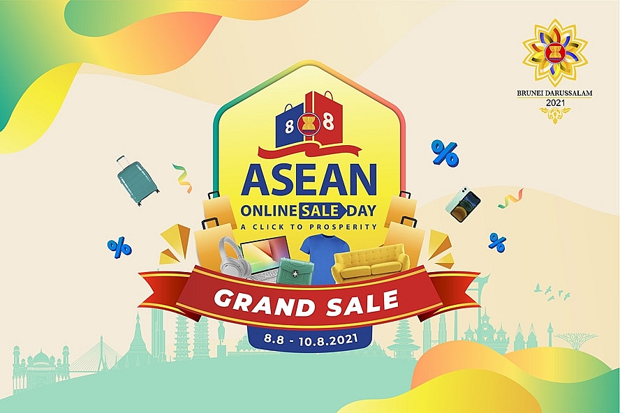 ASEAN Online Sale Day 2021: Thúc đẩy thương mại điện tử xuyên biên giới trong khu vực ASEAN