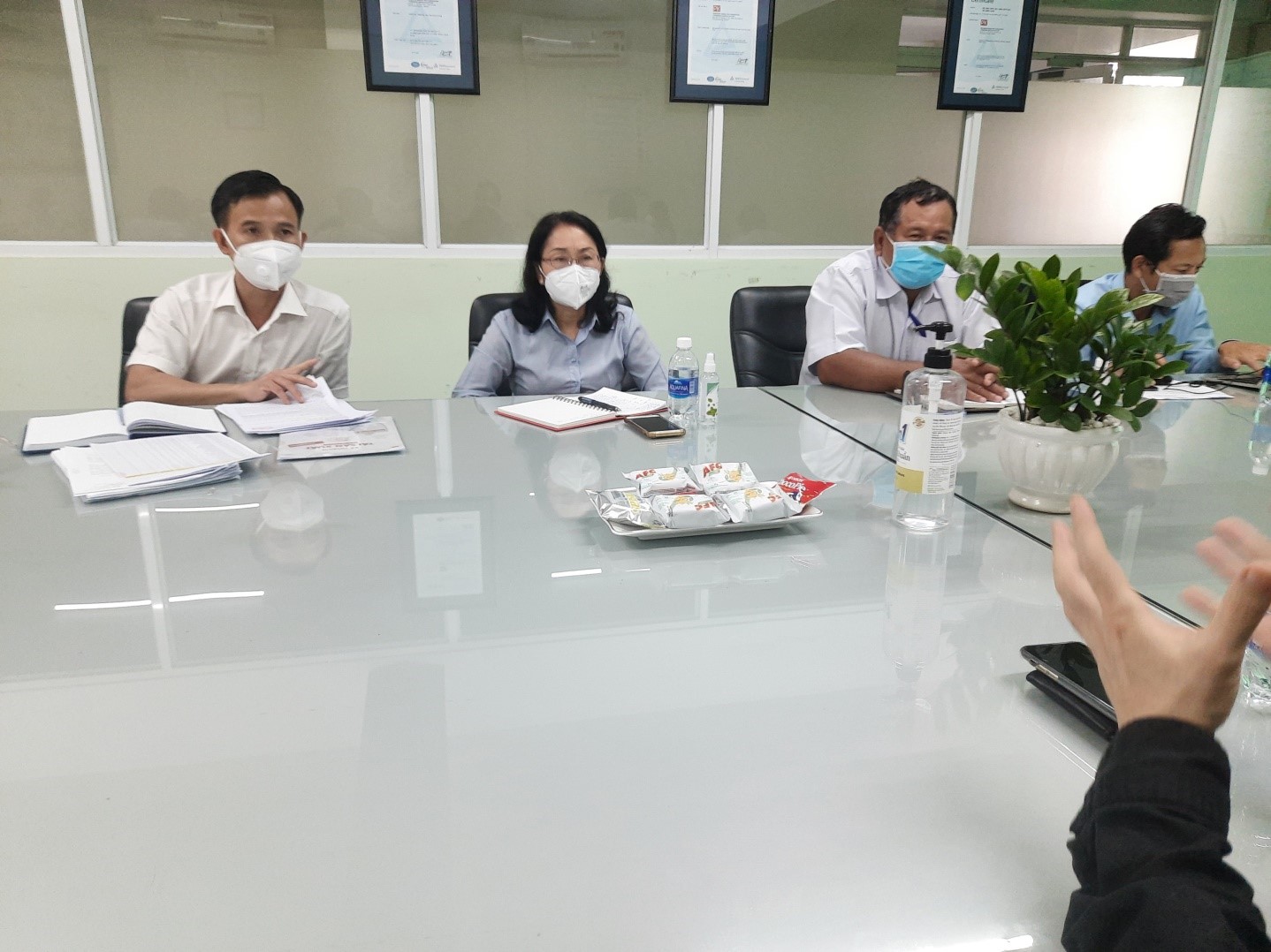 Sở Công Thương kiểm tra, hướng dẫn Nhà máy Pungkook Saigon III phương án hoạt động trở lại trong tình hình mới