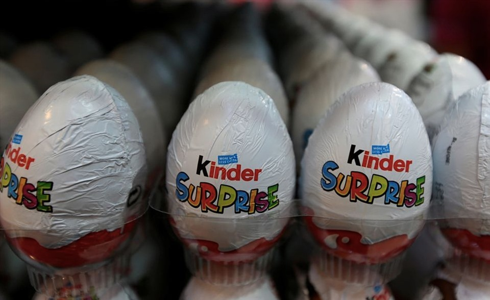 Khuyến cáo về một số sản phẩm kẹo sô-cô-la nhãn hiệu Kinder của công ty Ferrero