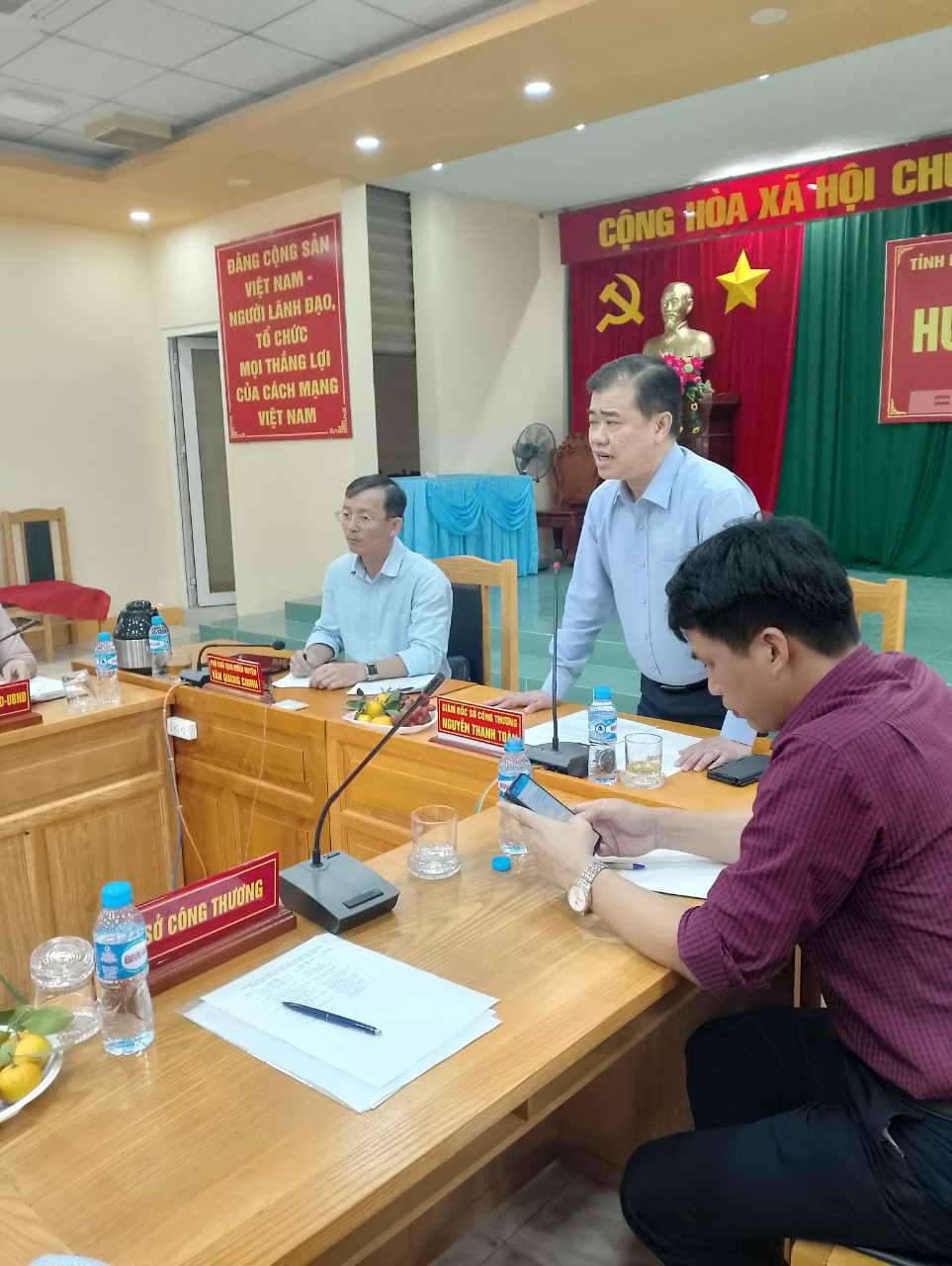 Sở Công Thương phối hợp UBND huyện Phú Giáo tổ chức buổi làm việc về thu hút đầu tư cụm công nghiệp