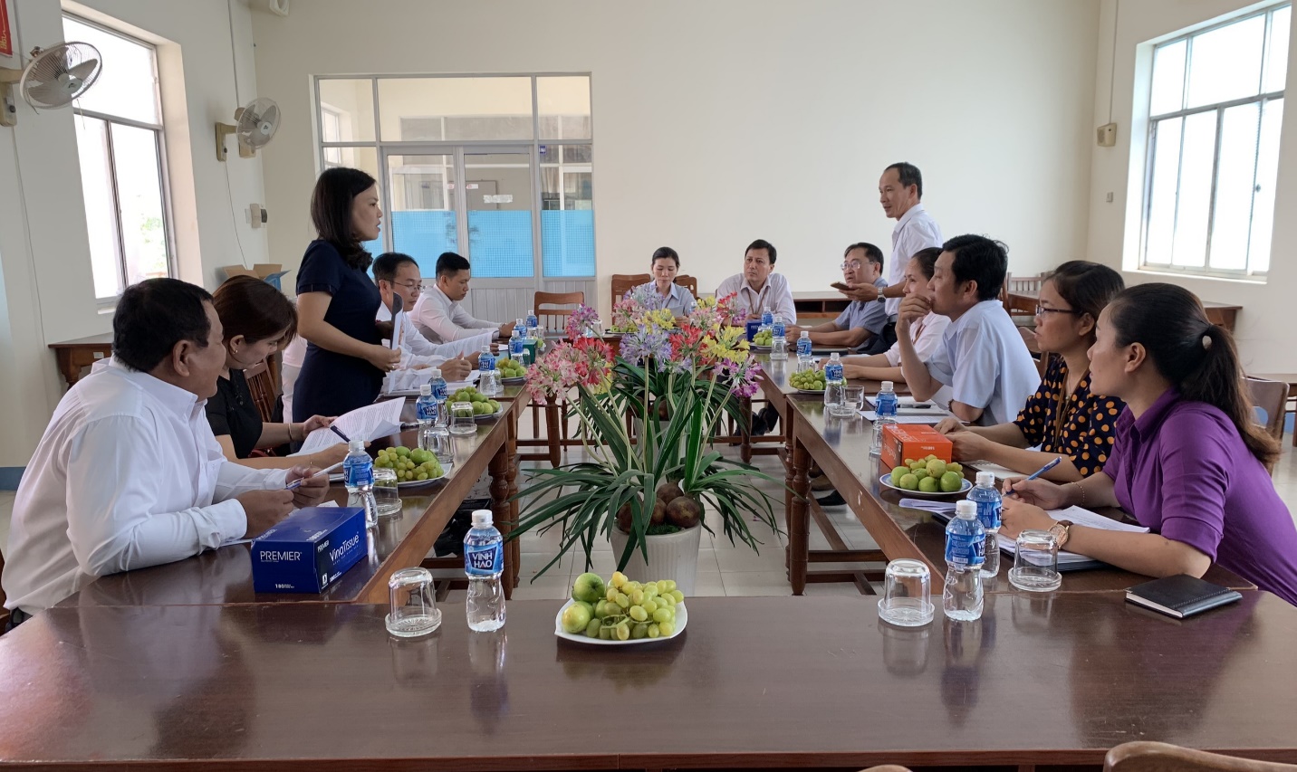 Trung tâm Xúc tiến Đầu tư, Thương mại và Phát triển công nghiệp tổ chức Đoàn học tập kinh nghiệm về công tác khuyến công tại tỉnh Ninh Thuận.