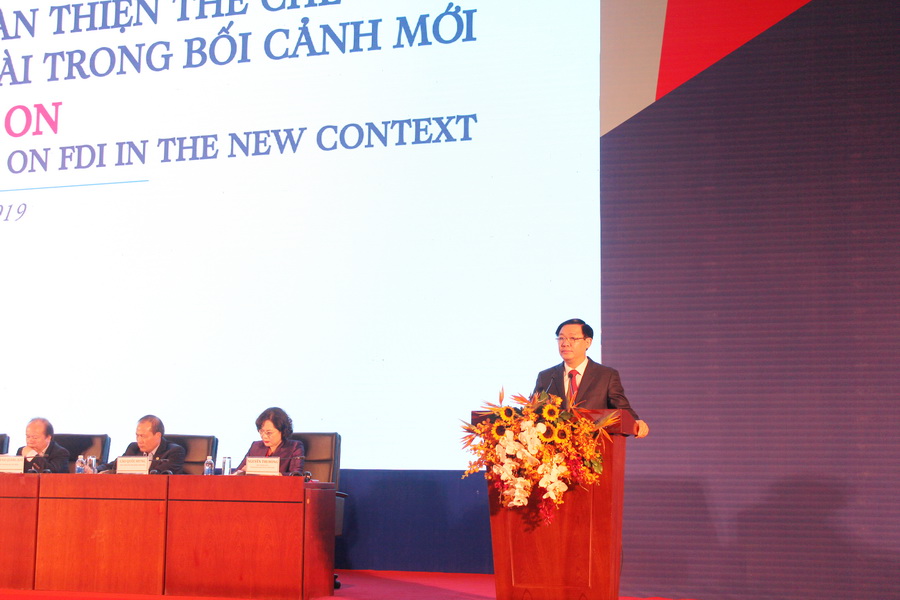 Hội nghị tham vấn định hướng hoàn thiện thể chế chính sách về đầu tư nước ngoài trong bối cảnh mới