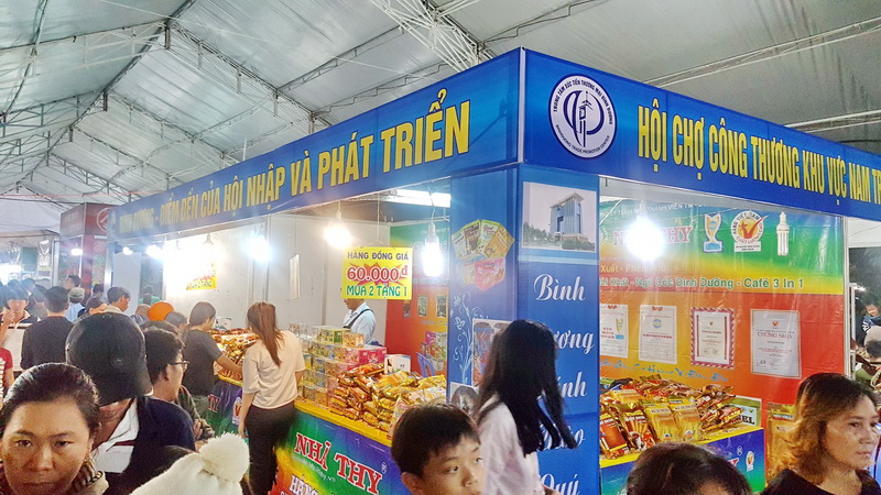 Bình Dương tham gia Hội chợ Công thương khu vực Nam Trung Bộ - Ninh Thuận năm 2018