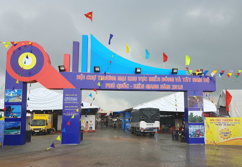 Bình Dương tham gia Hội chợ thương mại khu vực miền Đông và Tây Nam bộ Phú Quốc – Kiên Giang năm 2018