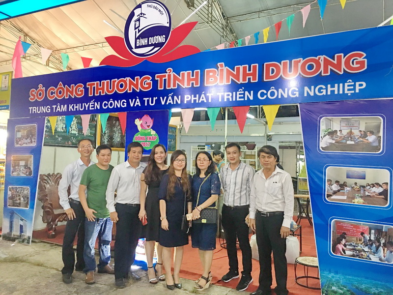 Bình Dương tham gia Hội chợ Công nghiệp, Thương mại đồng bằng sông Cửu Long – Đồng Tháp năm 2017
