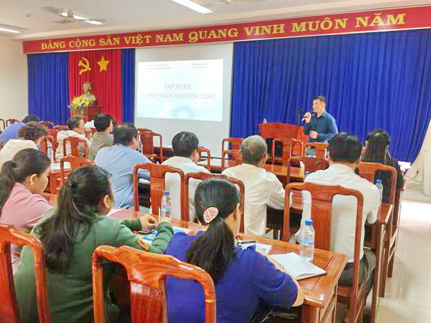 Hội nghị tập huấn chính sách Khuyến công trên địa bàn Thị xã Thuận An