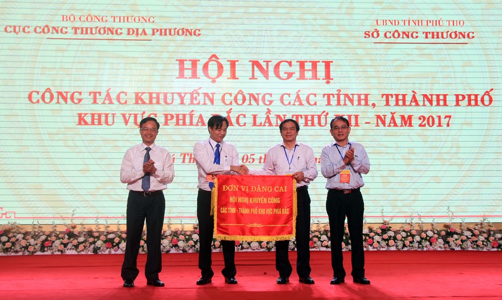 Hội nghị công tác khuyến công các tỉnh, thành phố khu vực phía Bắc lần thứ XII – Năm 2017 tại Thành phố Việt Trì, tỉnh Phú Thọ