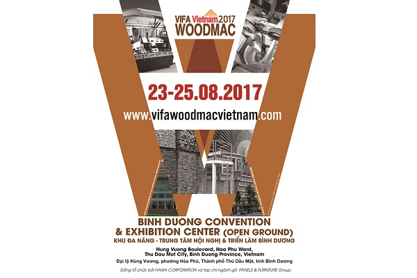 Hội chợ máy móc & gỗ nguyên liệu Việt Nam 2017 – Vifa Woodmac vietnam 2017