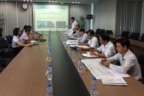 Họp thỏa thuận: Hướng tuyến đường dây 220kV Tân Sơn Nhất – Thuận An và Hướng tuyến lộ ra 110kV của trạm biến áp 500kV Tân Uyên