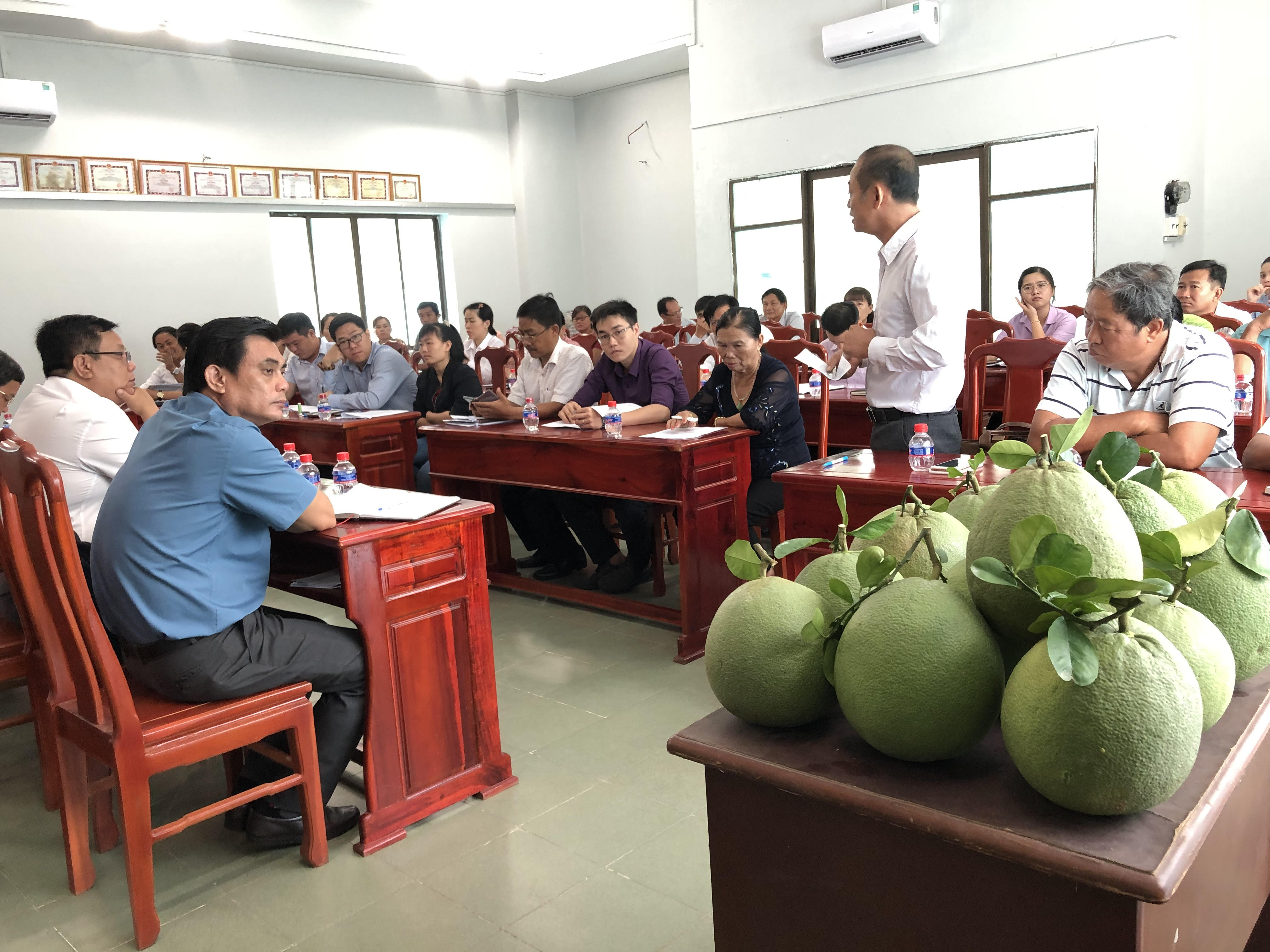Hội nghị kết nối cung cầu tiêu thụ nông sản địa bàn huyện Dầu Tiếng