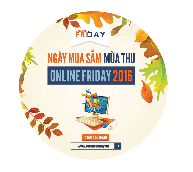 Chương trình Online Friday Mua sắm mùa thu khuyến mãi hơn 20.000 sản phẩm