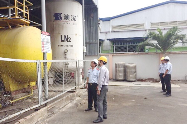 Kết quả kiểm tra an toàn hóa chất tại 13 doanh nghiệp thị xã Dĩ An và thị xã Thuận An