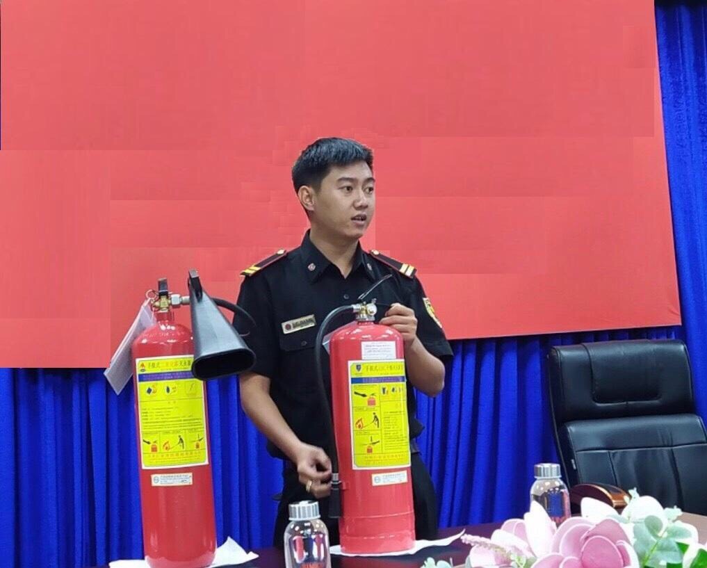 Triển khai tập huấn phòng cháy chữa cháy cho công chức Sở Công Thương