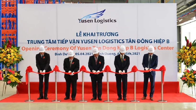 Yusen Logistics khai trương trung tâm Tiếp vận mới tại Bình Dương
