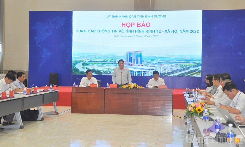 Năm 2022 công nghiệp chế biến, chế tạo Bình Dương tăng 8,8%