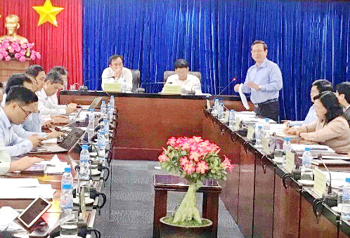 Tập đoàn Điện lực Việt Nam làm việc với lãnh đạo UBND tỉnh Bình Dương về tình hình cung cấp điện và đầu tư xây dựng các công trình điện