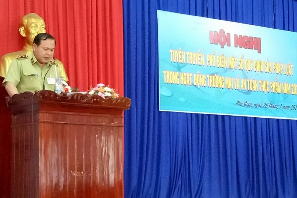 Tổ chức Hội nghị tuyên truyền pháp luật tại huyện Phú Giáo